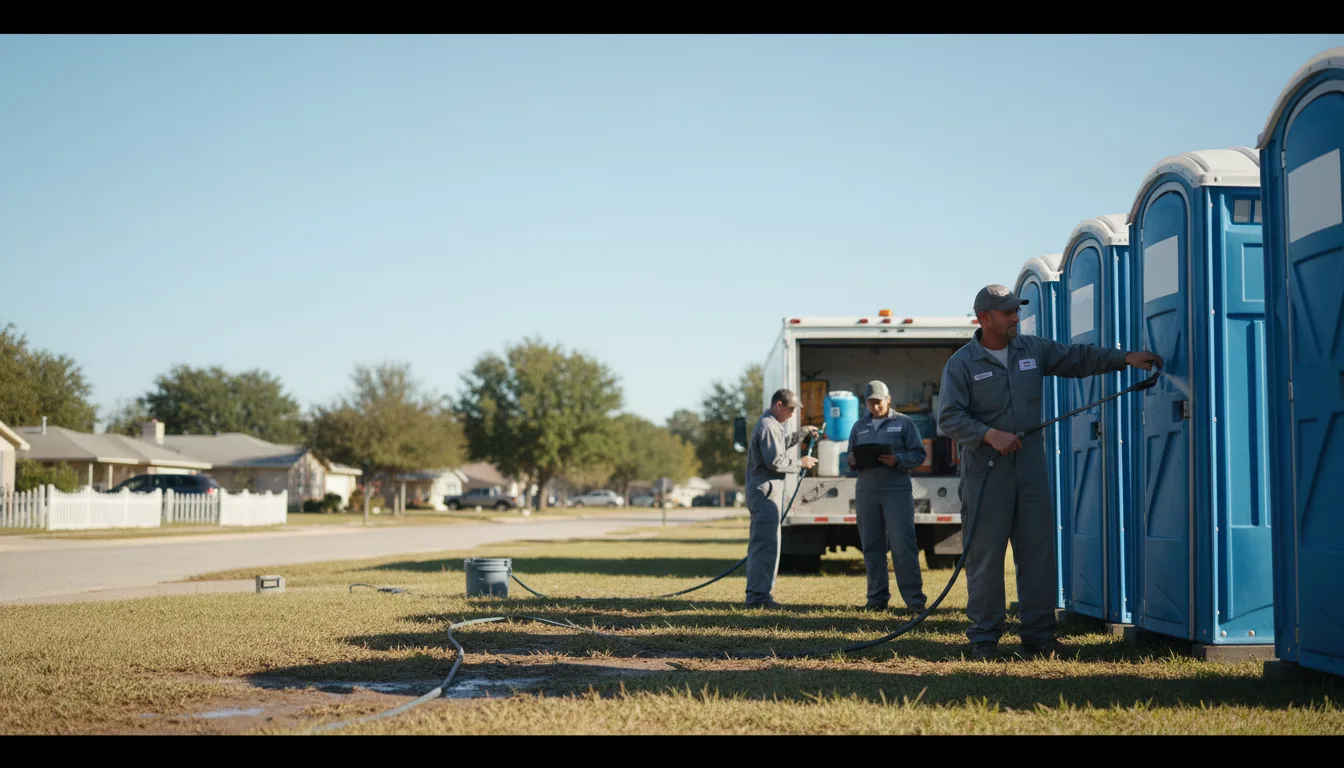 Long-Term Portable Toilet Rental in South Carolina near me